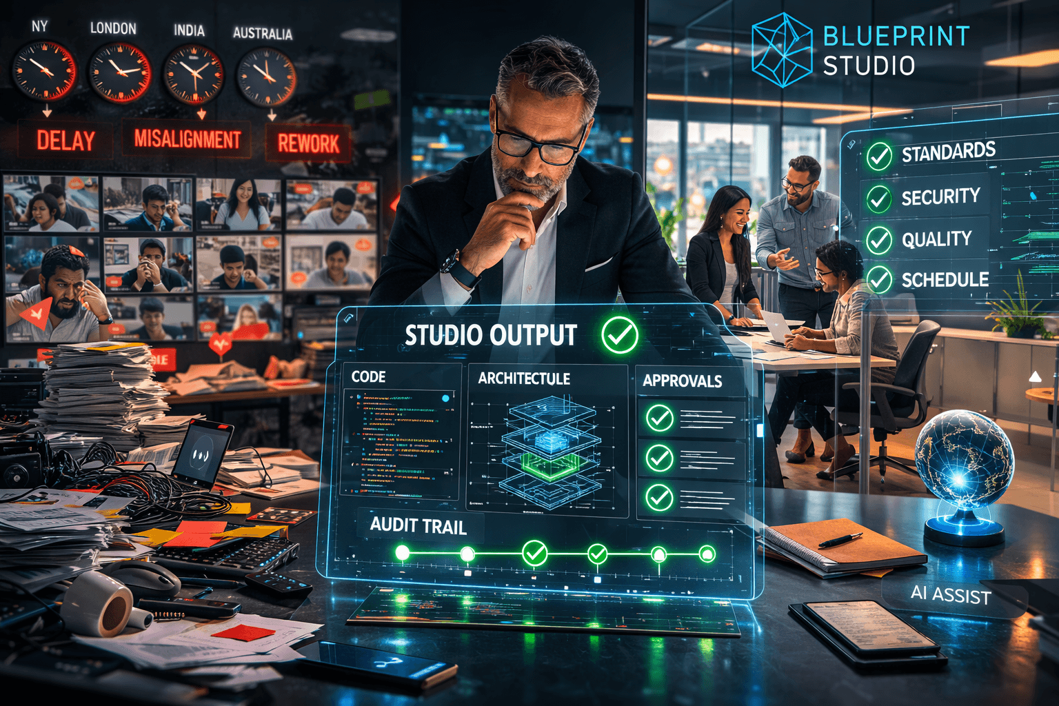 Why switch from outsourcing to Blueprint Studio